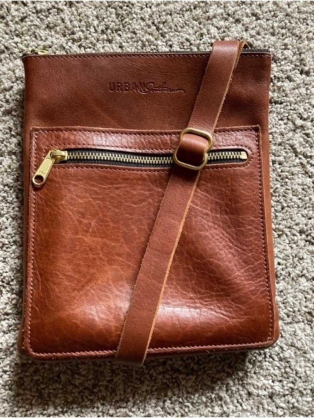 Urban Southern Leather Slim Bag Crossbody Purse